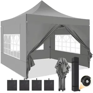 Gazebo Personalizado de 10x10 del Fabricante DOMI, Toldo Portátil de 3x3 con Mosquitero y Impresión de Logotipo para Eventos al Aire Libre - Product Image 3