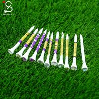 Tees de golf en bambou écologiques ODM-OEM, Tees de golf en bois, Tees de golf en bambou sur mesure