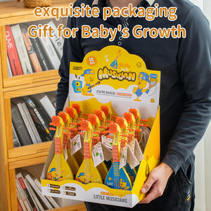 Guitare jouet éducative pour bébé, best-seller, personnalisée, dessin animé, ensemble d'instruments <span class=keywords><strong>de</strong></span> <span class=keywords><strong>musique</strong></span> pour enfants, plastique, fonctionne sur piles, 12 pièces - Product Image 6