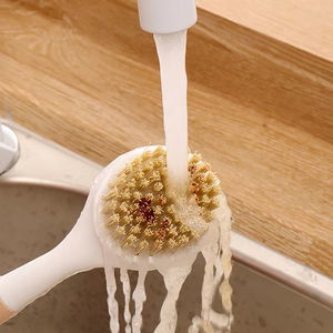 Brosse à long manche pour casseroles et poêles, pour le lavage de la vaisselle et le nettoyage des cuisinières, à suspendre - Product Image 5