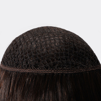 Perruques haut de gamme personnalisées pour femmes intégration résille PE ligne Toppers chinois Remy vierge toupet de cheveux humains