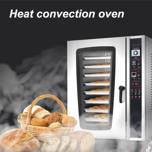 <span class=keywords><strong>Horno</strong></span> de convección eléctrico comercial Aire caliente de acero inoxidable Industrial 5 8 10 bandejas Puerta de <span class=keywords><strong>horno</strong></span> de vidrio simple Gas 1100 - Product Image 6
