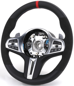 Volante Personalizado de Fibra de Carbono Real para <span class=keywords><strong>BMW</strong></span> E63 E60 M5 E61 E64 525i 530 630 <span class=keywords><strong>650</strong></span> Serie 5 Serie 6 - Product Image 3