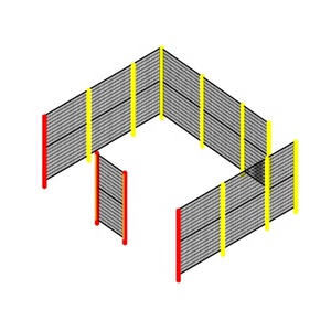 Commercio all'ingrosso Robot recinzione di sicurezza macchina recinzione di sicurezza protezione industri per magazzino o linea di produzione - Product Image 5