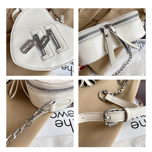 New Designs <strong>Women</strong> Chain <strong>Bags</strong> Wholesale <strong>Small</strong> PU Leather Messenger <strong>Bag</strong> Mini Cute Girls Heart Cross Body <strong>Shoulder</strong> <strong>Bag</strong> for Girls - Product Image 5