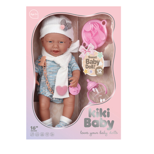 <span class=keywords><strong>Tendance</strong></span> Produit 16 pouces Silicone Reborn Baby Doll Avec Accessoires Et <span class=keywords><strong>12</strong></span> IC Set <span class=keywords><strong>Jouet</strong></span> Pour Les Filles - Product Image 2