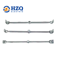 Divers supports muraux à base pliante télescopique Boîte de plafond ronde réglable Boîte électrique de suspension de barre de sortie