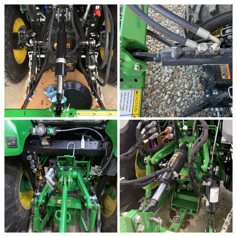 hydraulic steering system for tractor