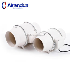 NUEVO Ventilador de Conducto en Línea de Flujo Mixto HVACR HF de Plástico Personalizado de Fábrica para Sistemas de Ventilación HVAC, Diseño Gráfico para Escuelas - Product Image 5