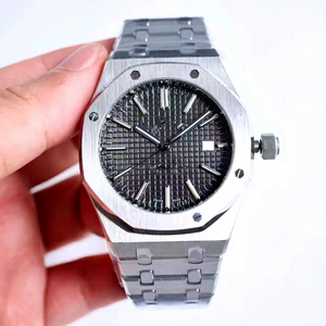 Aijia Bi 15400 Orologio Meccanico Automatico da <span class=keywords><strong>Uomo</strong></span> per Affari, Cassa in Acciaio Inossidabile, Cinturino Ottagonale in Acrilico, Vetro Zaffiro - Product Image 3