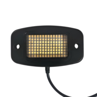 Lumière LED 12V blanche à 112 capsules, accessoires décoratifs pour voiture, boîtier en alliage d'aluminium, éclairage de roche pour véhicules tout-terrain UTV