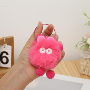 Creative petites briquettes porte-clés en peluche mignon chanceux elfe dessin animé poupée porte-clés cadeau breloque sac voiture porte-clés pendentif - Product Image 6