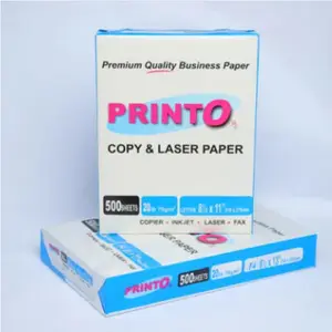 Campioni gratuiti eccellente carta Paperline A4 copia carta 80gsm/75gsm/70gsm