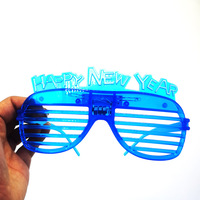 Lunettes LED clignotantes de différents styles, lunettes lumineuses, lunettes de Nouvel An, lunettes lumineuses pour les fêtes de Noël, décorations de fête