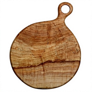 Planche à découper en bois écologique avec poignée, finition polie, pour la maison, l'hôtel et le restaurant, en gros - Product Image 1