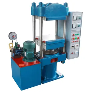 Máquina de vulcanización de laboratorio de prensa de goma con máquina de fabricación de caucho CE ISO