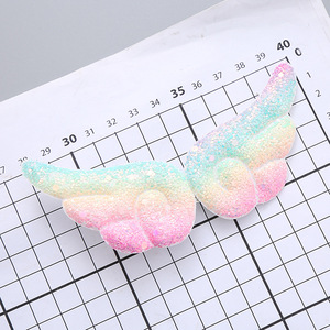 Alas de ángel de felpa para accesorios de vestimenta, tarjetas DIY, horquillas para el pelo y accesorios para el cabello festivos - Product Image 4