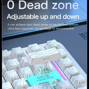 Tấn Công Cá Mập X82Pro Ông Chuyển Đổi Từ Tính Nhanh Chóng Kích Hoạt Bàn Phím 75% Chơi Game Không Dây Bàn Phím Với 8000 Hz Tỷ Lệ bỏ phiếu - Product Image 4
