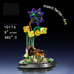 Stampo re 10176 insetto serie formica MKing fantastica natura creativa modello MOC assemblare plastica blocco da costruzione giocattolo Set Juguetes - Product Image 2