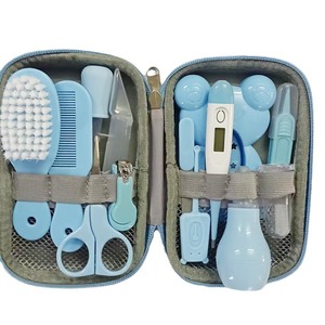 Ensemble de soins <span class=keywords><strong>pour</strong></span> bébé en plastique 13 pièces, coupe-ongles, outils de soins <span class=keywords><strong>pour</strong></span> bébé et maman, ciseaux à ongles <span class=keywords><strong>pour</strong></span> bébé, peigne, aspirateur nasal <span class=keywords><strong>pour</strong></span> <span class=keywords><strong>tout</strong></span>-petits - Product Image 5