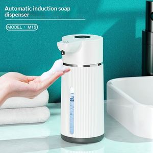 Distributeur automatique de savon à induction, machine à laver les mains à la mousse, distributeur de savon électrique à capteur, lave-mains intelligent à induction - Product Image 1