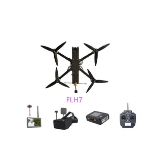 FPV Drone Kit 7 pollici telaio aereo fotocamera trasmettitore e ricevitore occhiali Racing Drone GPS FPV Drone