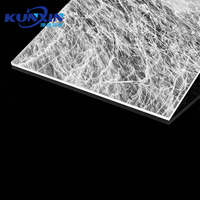 Vente en gros de panneaux muraux décoratifs en plastique Perspex texturé fumé de 3 mm, 5 mm, 6 mm, plaque acrylique personnalisée