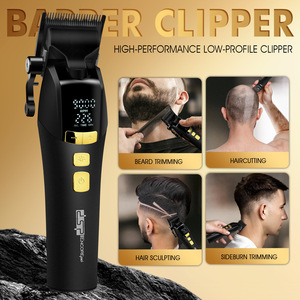 DSP Encore Pro <b>Barber</b> Clipper <b>Set</b> 9000 RPM USB Rechargeable With 10 Combs And Accessories For Men Hair Cutting - Product Image 5