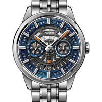 Nouvelle conception pratique, montre mécanique à plusieurs étages, apparence élégante et tendance, montre mécanique durable et étanche