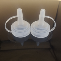 Capuchon 38/410 avec bec verseur pointu, capuchon de bouteille en plastique pour bouteilles de ketchup