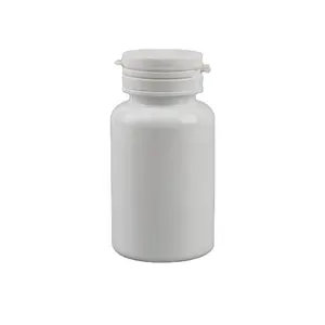 150ml सफेद पीईटी प्लास्टिक की दवा गोली कैप्सूल बोतल के साथ आसान फाड़ शीर्ष