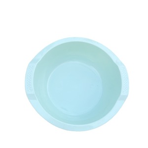 Bassine en plastique de 38 cm de diamètre, multi-usages, pour la cuisine, la maison, le dortoir étudiant, bac à légumes et fruits - Product Image 5