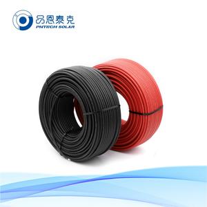Câble solaire photovoltaïque de haute qualité PNTECH en cuivre étamé sans oxygène à double cœur 2x4.0mm2 isolé XLPO pour centrale électrique - Product Image 5