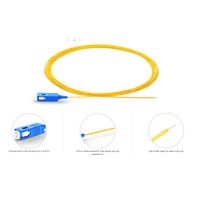 SC/LC UPC/APC SX DX Conectores de fibra óptica Cable de red doméstica Cable de conexión para comunicación de fibra a la red doméstica