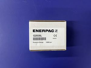 ENERPAC G2535L 유압 압력 게이지가 2.50. 얼굴 하부 마운트 글리세린 충전 10,000 최대 psi - Product Image 6