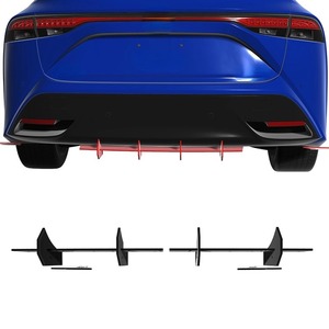 <strong>Car</strong> Rear Bumper Spoiler Lip <strong>Diffuser</strong> Modification Part For Toyota Mirai 2021-2023 Bumper Guard <strong>Protector</strong> Cover <strong>Car</strong> Accessories - Product Image 1