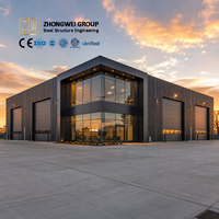Özelleştirilebilir Prefabrik Çelik Depo Hava Koşullarına Dayanıklı Prefabrik Çelik Yapı Bina Deposu Prefabrik Depo