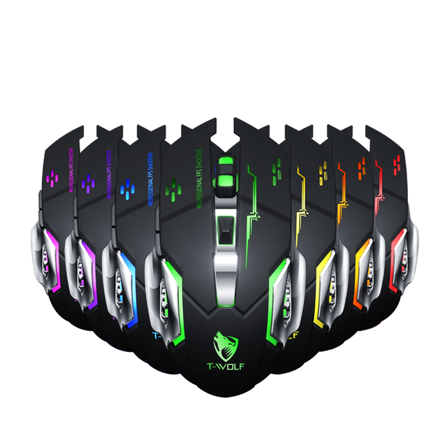 Latest 3D Design 2.4GHz Wireless Optical LED DPI 1600 Mouse USB Interface for Notebook Desktop Home & Office Business Gaming