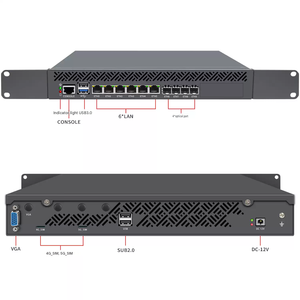 อุปกรณ์เครือข่าย BKHD Atom C3758 C3808 C3858 C3958 6 LAN 10G SFP ไฟร์วอลล์เซิร์ฟเวอร์ - Product Image 5