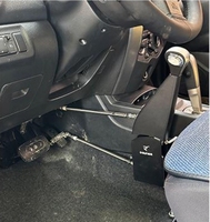 Control Manual Portátil para Discapacitados, para Empujar y Tirar, para el Control del Gas y el Freno del Automóvil