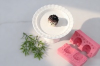 Moule à gâteau en silicone hérisson mignon 3D Animal