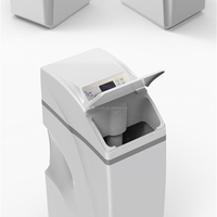 Adoucisseur d'eau électrique domestique compact 60L Duplex avec cartouche filtrante en résine pour traitement des eaux usées