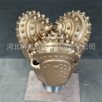 Новый IADC 417 537 517 295 мм 13 5/8 14 3/4 16 дюймов твердосплавное трехконусное буровое долото инструменты для бурения нефтяных скважин