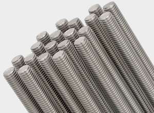 O aço carbono galvanizado 4-12. 8 da categoria completa do parafuso M8/M10 da linha do RUÍDO 975 rosqueou Rod - Product Image 2