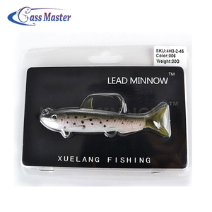 <span class=keywords><strong>Leurre</strong></span> Souple <span class=keywords><strong>Loup</strong></span> de Mer Pêche à La Carpe Poisson Au Plomb Jig Minnow Leurres Jig Silicone Leurres De Pêche - Product Image 5