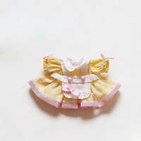 Vêtements de poupée personnalisés pour fabricants, tenues de haute qualité pour mini-ours en peluche, robes en dentelle et accessoires