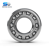 Roulement à billes à gorge profonde 6310 ZZ/2RS 50x110mm simple rangée en acier chromé, jeu C3 pour moteur électrique et pompe P0/P6, direct usine