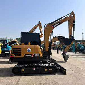 Excavadora Sany Sy55 de segunda mano, certificada CE, 100% nueva, apta para exportación a países europeos y americanos. - Product Image 3