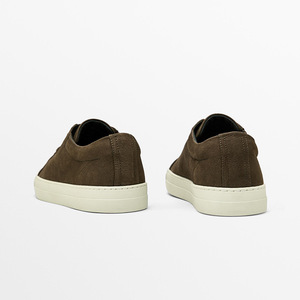 Scarpe da uomo con logo personalizzato da <span class=keywords><strong>Skateboard</strong></span> da passeggio Casual Design originale in vera pelle Sneakers di alta moda - Product Image 3