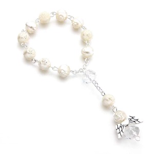 Pulsera <span class=keywords><strong>de</strong></span> ala <span class=keywords><strong>de</strong></span> Ángel Favor Cuentas <span class=keywords><strong>De</strong></span> <span class=keywords><strong>Rosario</strong></span> <span class=keywords><strong>de</strong></span> acrílico Mini rosarios <span class=keywords><strong>de</strong></span> <span class=keywords><strong>dedo</strong></span> para bautismo Favor <span class=keywords><strong>de</strong></span> bautizo Favor Evento <span class=keywords><strong>DE</strong></span> LA IGLESIA - Product Image 2